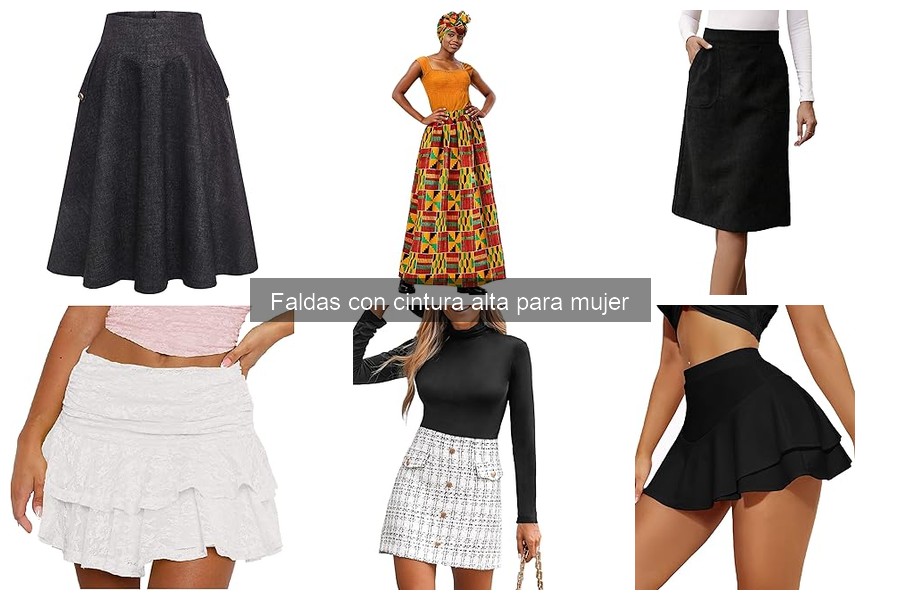 Tendencias de Faldas con Cintura Alta para Mujer en 2023