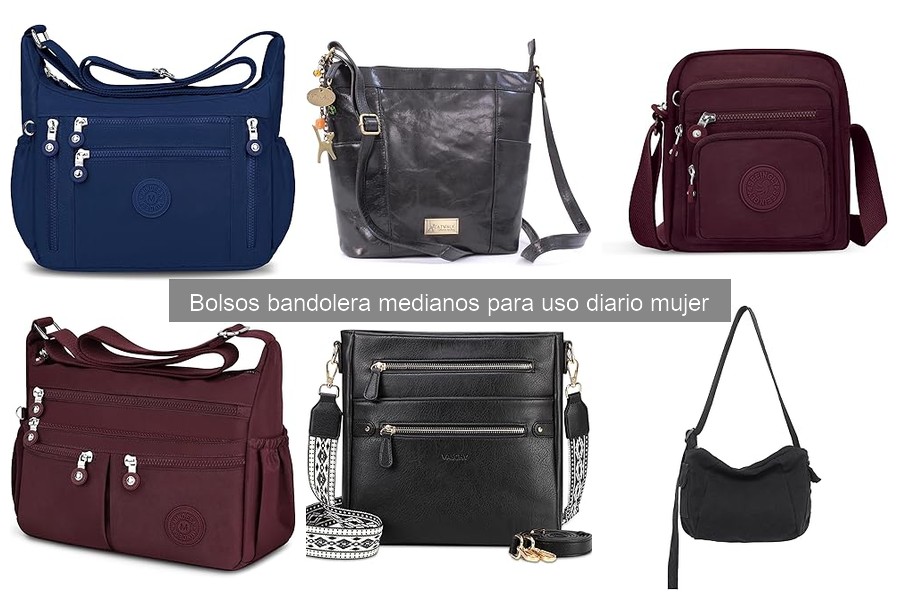 Tendencias en bolsos bandolera medianos para mujer 2023