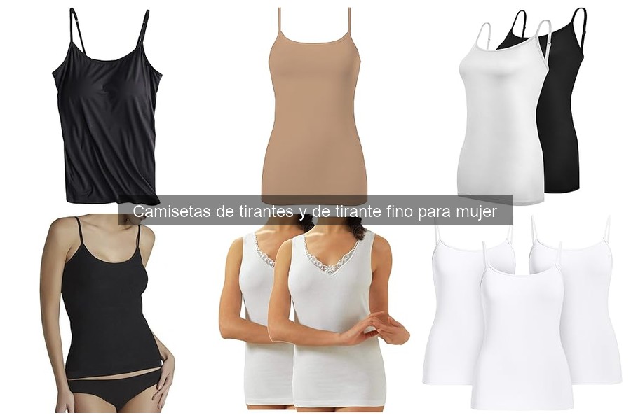 Tendencias en camisetas de tirantes para mujer 2023