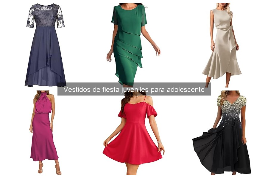 Tendencias en Vestidos de Fiesta Juveniles para Este Año