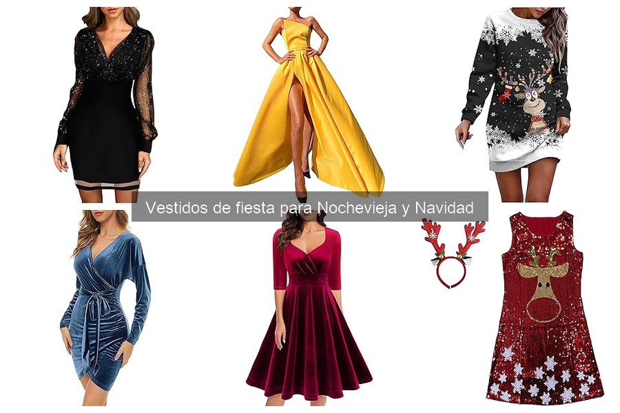 Tendencias en vestidos de fiesta Nochevieja y Navidad 2023