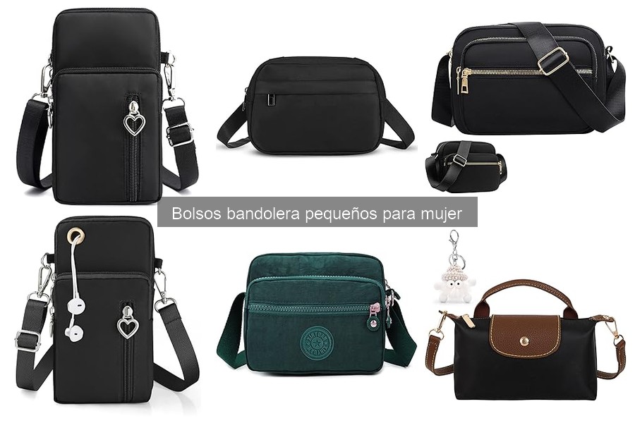 Tipos de bolsos bandolera pequeños para mujer: guía completa