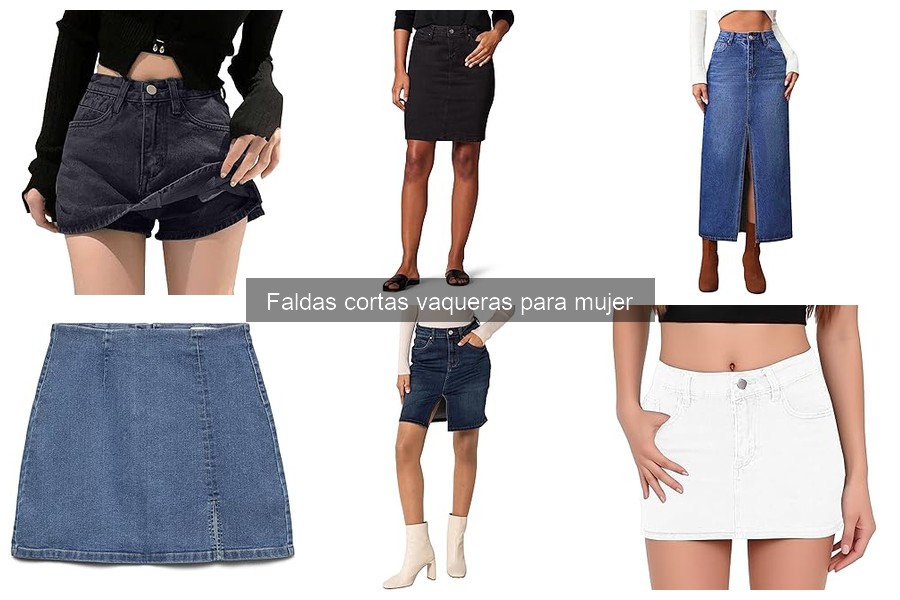 Tipos de Faldas Cortas Vaqueras para Mujer: Estilos y Consejos