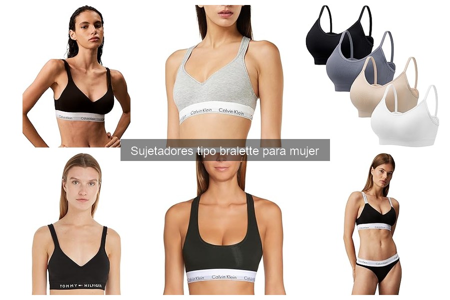 Tipos de sujetadores bralette: ventajas y desventajas