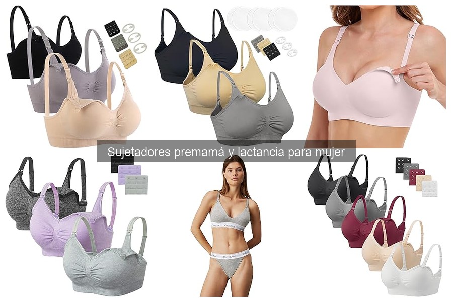 Tipos de Sujetadores Premamá y Lactancia: Guía Completa