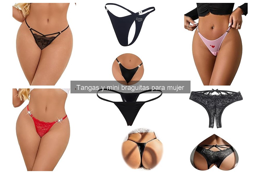 Tipos de tangas y mini braguitas para mujer: guía completa