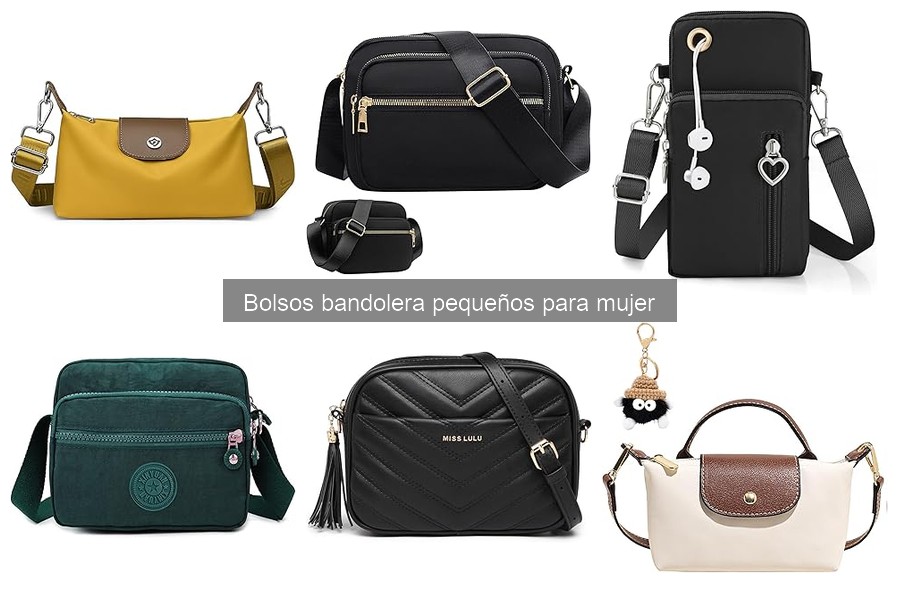 Todo sobre el bolso bandolera pequeño para mujer