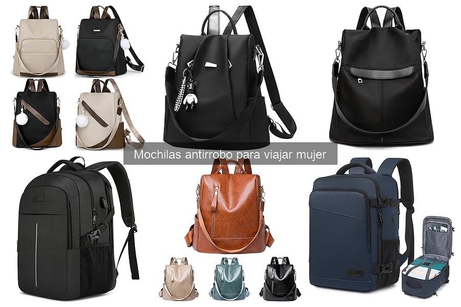 Todo sobre las mochilas antirrobo para viajar mujer