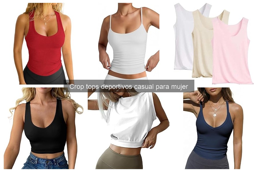 Todo sobre los crop tops deportivos casual para mujer