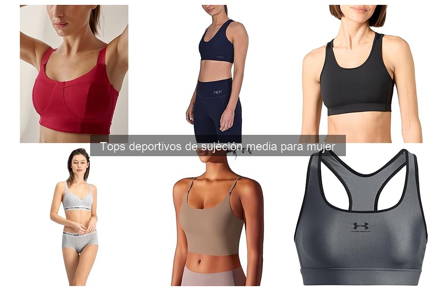 Tops deportivos de sujeción media para mujer: Beneficios y usos