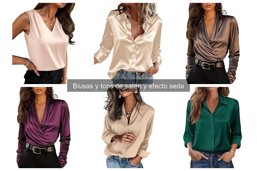Ventajas de blusas de satén para ocasiones especiales
