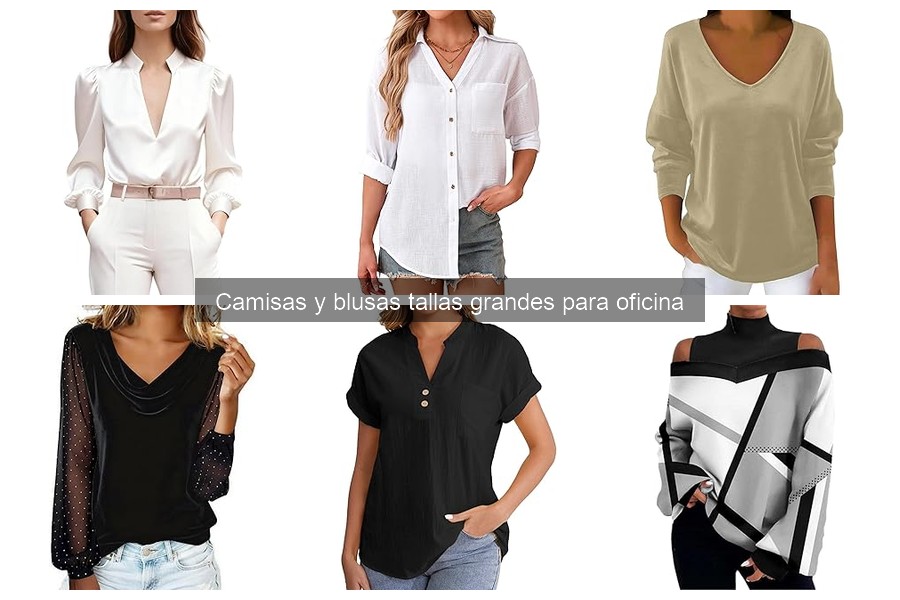 Ventajas de Camisas y Blusas Tallas Grandes para Oficina
