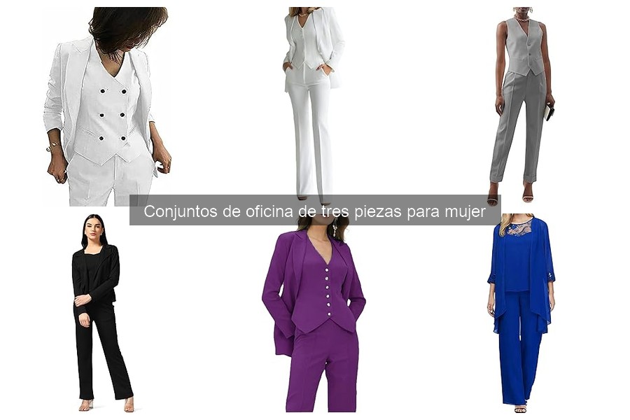 Ventajas de los conjuntos de oficina de tres piezas para mujer