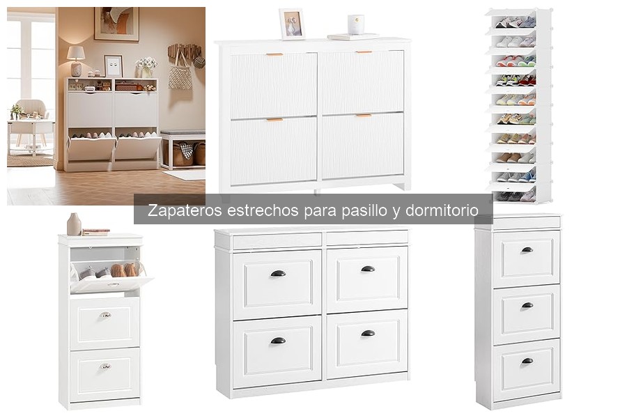 Ventajas de un zapatero estrecho en espacios reducidos