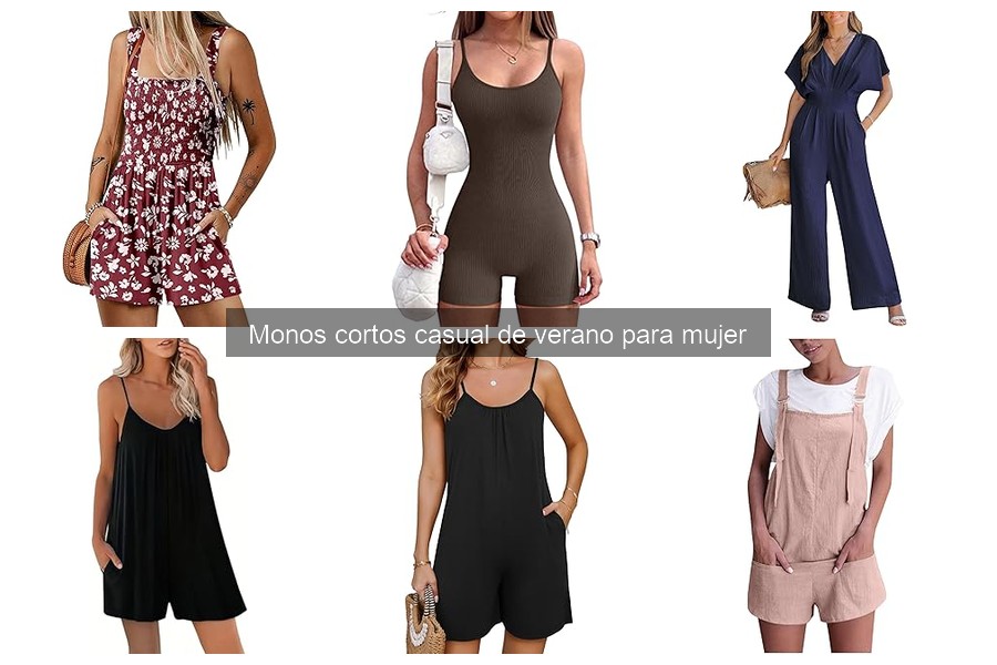 Ventajas de usar monos cortos para mujer en verano