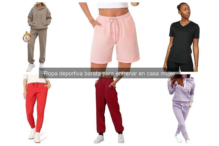 Ventajas de usar ropa deportiva económica para entrenar en casa
