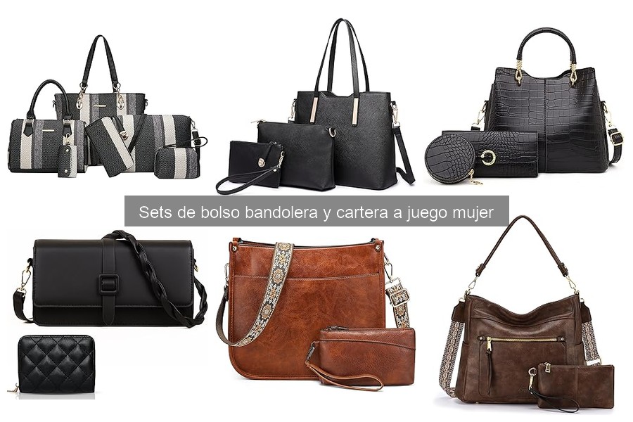 Ventajas de usar sets de bolso bandolera y cartera a juego