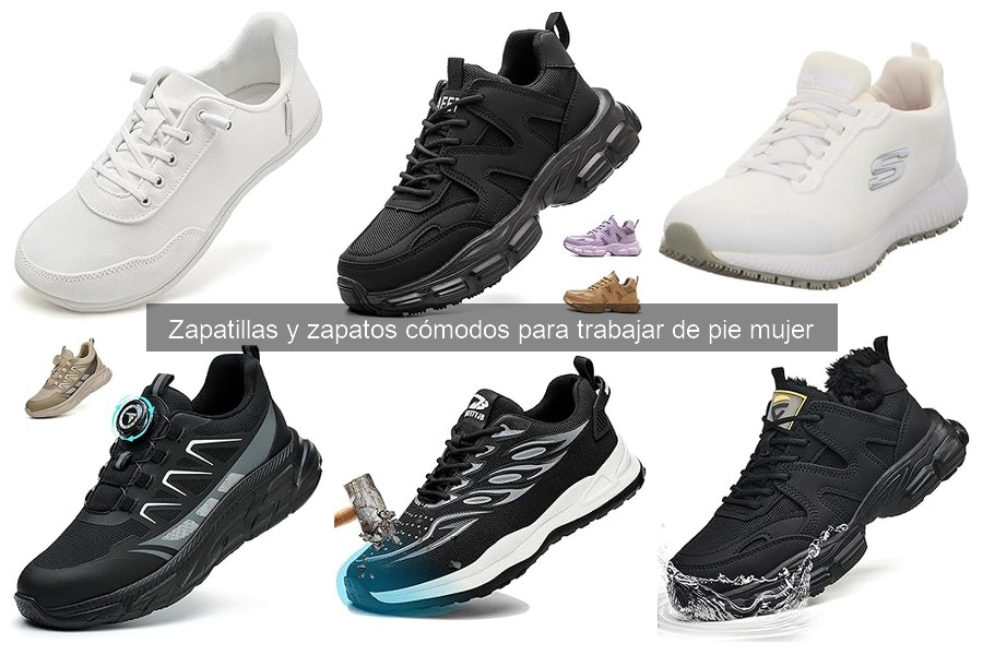 Ventajas de usar zapatillas ergonómicas para trabajar de pie