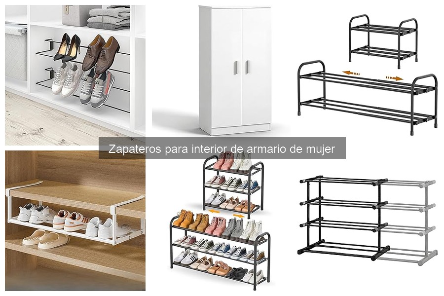 Ventajas del zapatero en armarios de mujer | Ahorra espacio