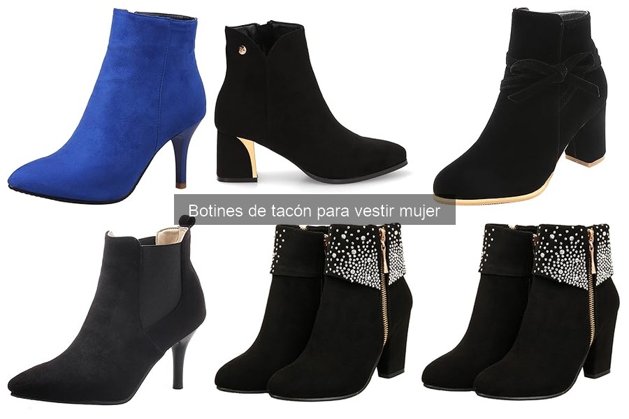 Ventajas y Desventajas de los Botines de Tacón para Mujer