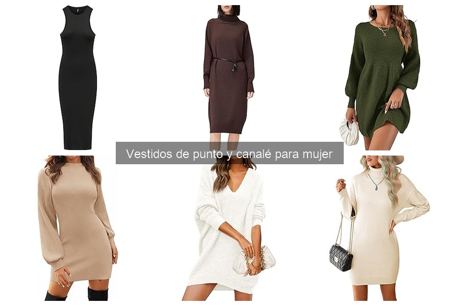 Ventajas y desventajas de los vestidos de canalé para mujer