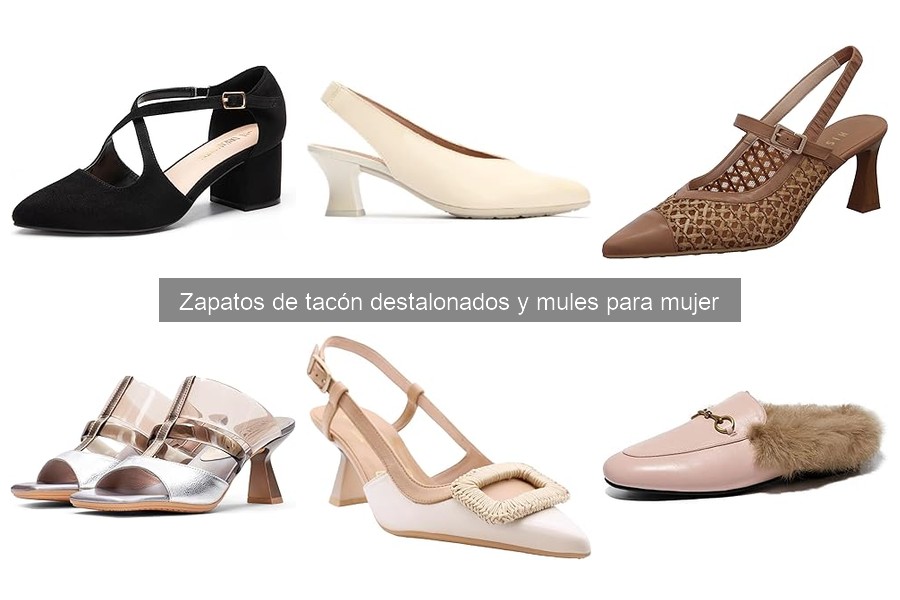 Ventajas y desventajas de los zapatos de tacón destalonados