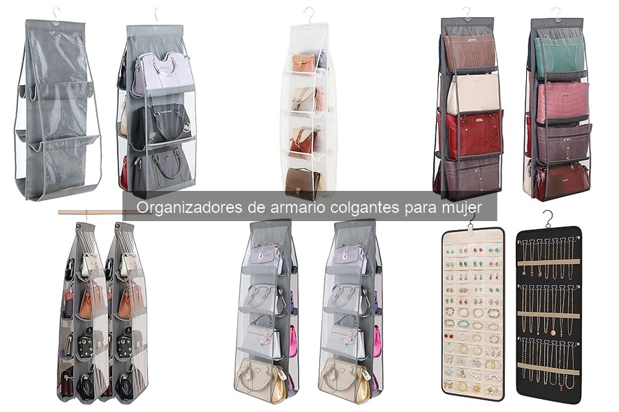 Ventajas y desventajas de organizadores colgantes para mujer