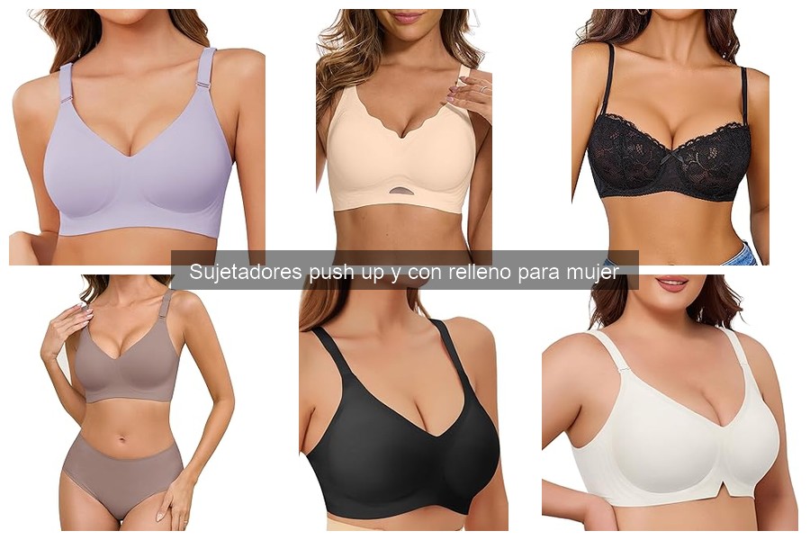 Ventajas y desventajas de sujetadores con relleno para mujer
