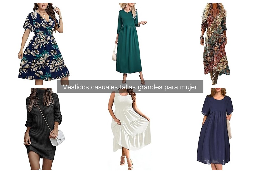 Vestidos Casual Tallas Grandes: Ideales para Viajes