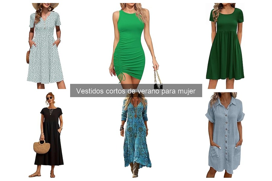 Vestidos cortos de verano ideales para cada tipo de cuerpo