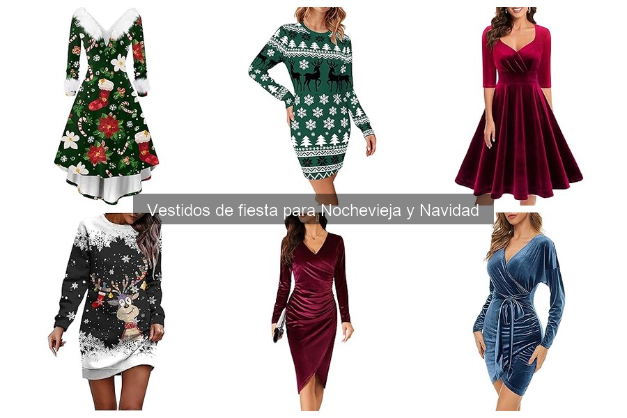 Vestidos de fiesta asequibles para Nochevieja y Navidad