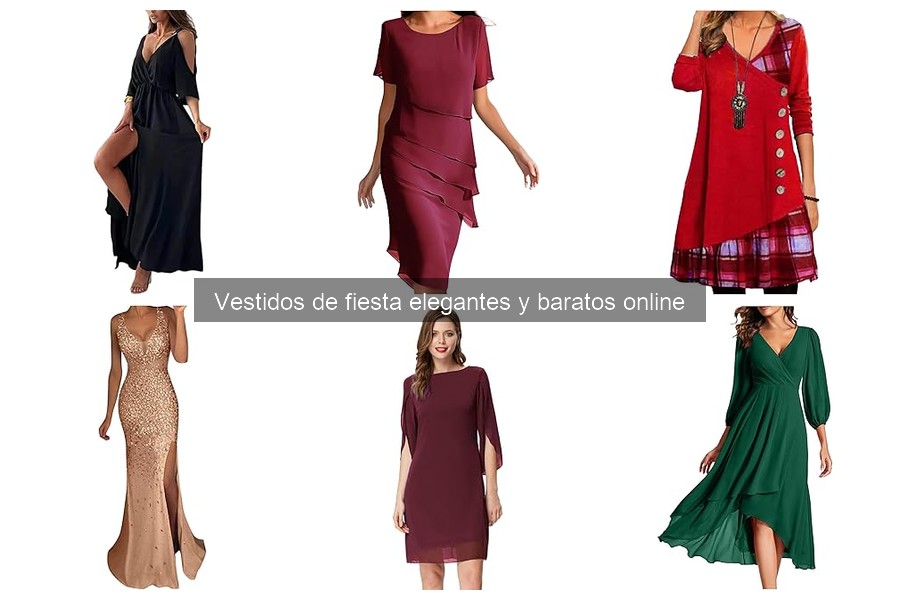 Vestidos de fiesta elegantes para bodas: guía de selección