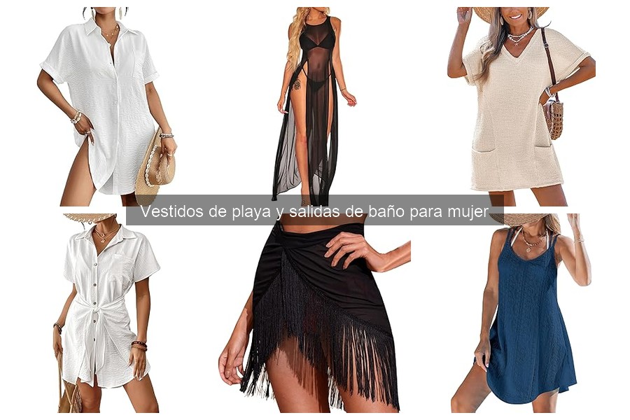 Vestidos de playa versátiles para tus vacaciones