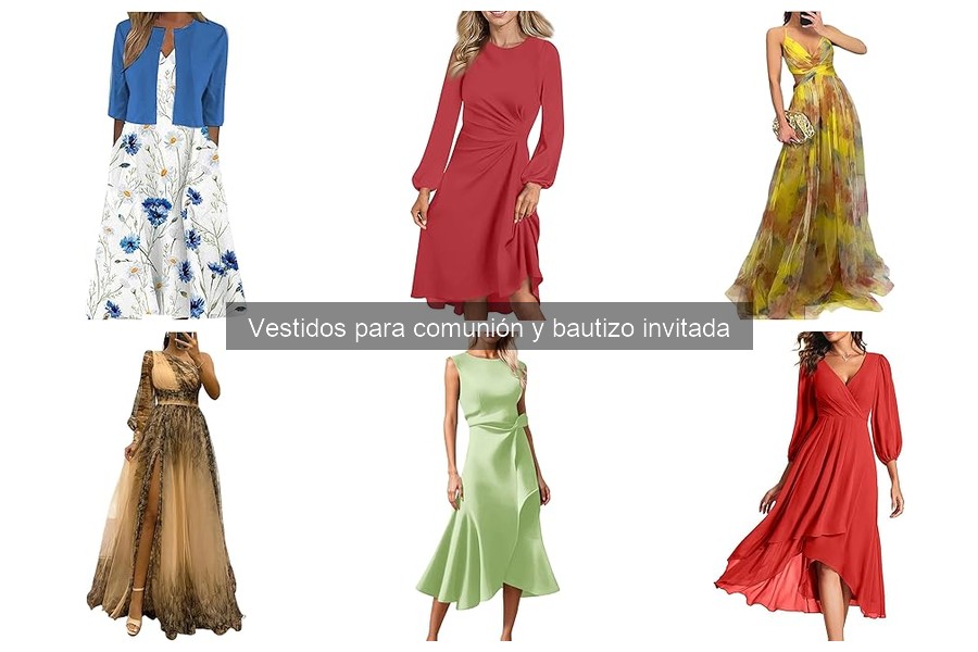 Vestidos para comunión y bautizo según el clima