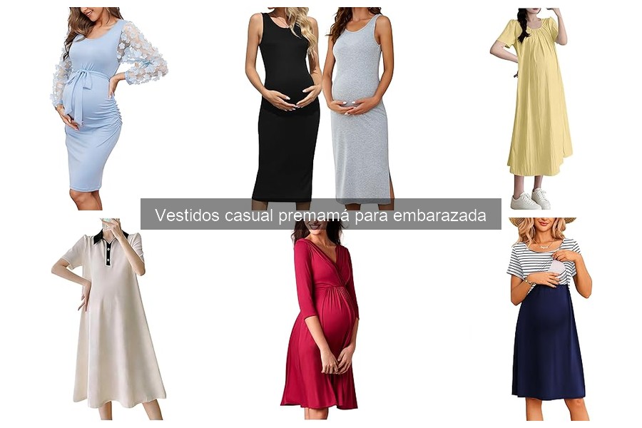 Vestidos premamá: Cómo elegir según tu tipo de cuerpo