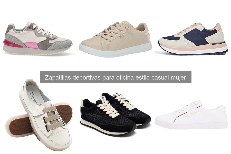 Zapatillas deportivas casuales para oficina: características clave