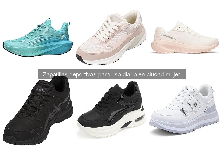 Zapatillas deportivas ideales para climas urbanos en mujer