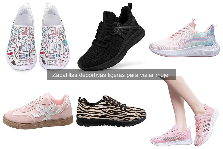 Zapatillas deportivas ligeras para viajar según la temporada