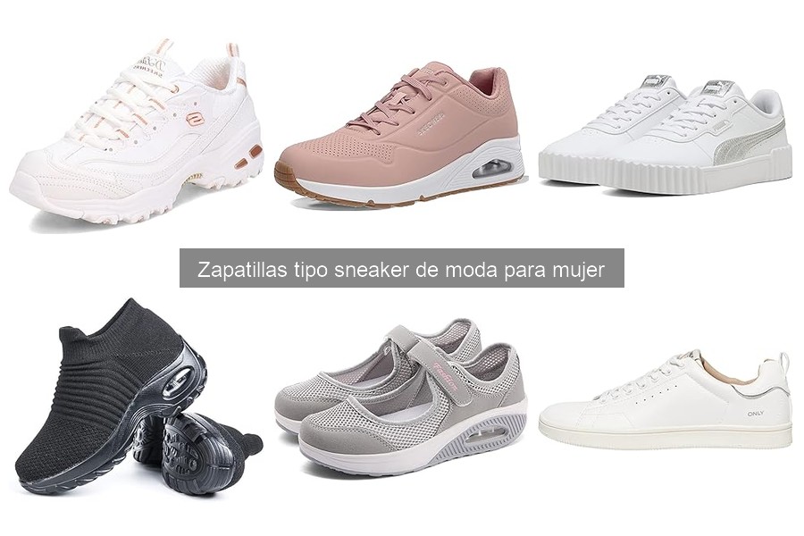 Zapatillas sneakers de moda para mujer en oferta: ¿dónde comprarlas?