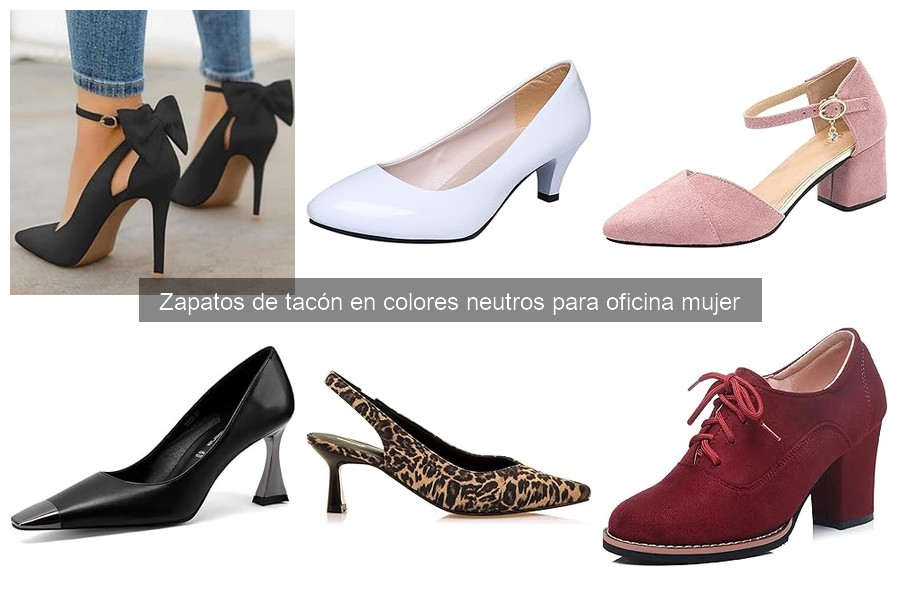 Zapatos de tacón en colores neutros: ¿qué son y por qué usarlos?