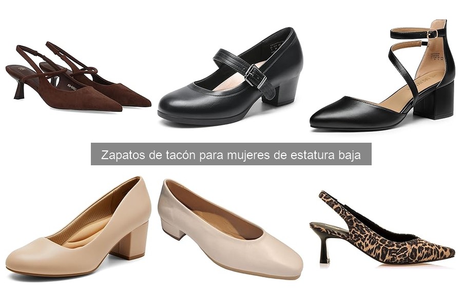 Zapatos de Tacón Favoritos de Mujeres Bajas: Testimonios Reales